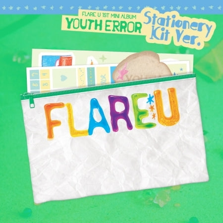 (PRE-ORDER 2026-05-14) FLARE U (플레어 유) - 1st Mini Album [YOUTH ERROR] Stationary Kit Version
