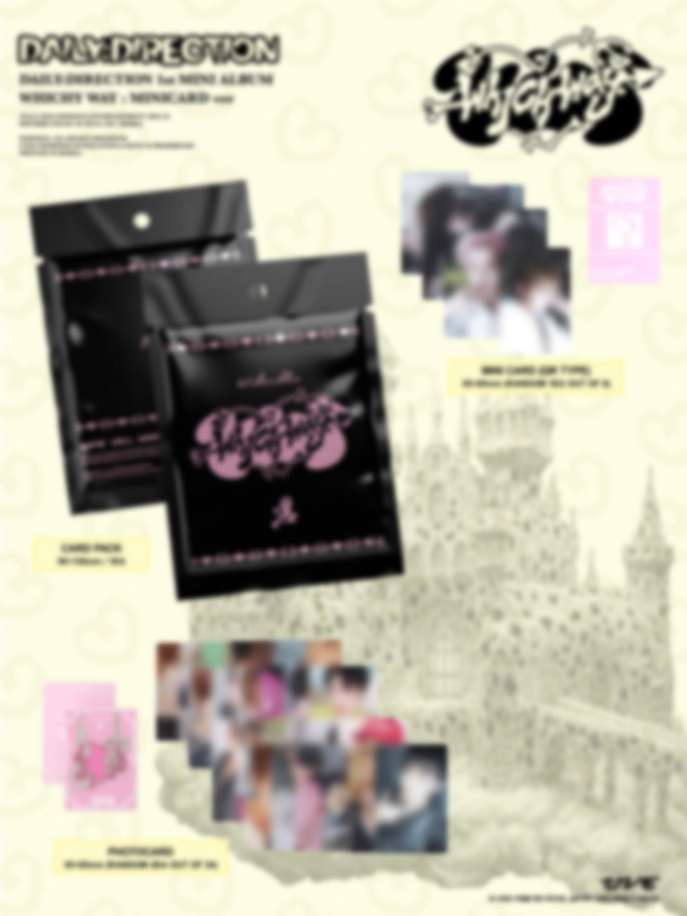 DAILY:DIRECTION 데일리:디렉션 - 1st Mini Album [Which Way] Minicard Version