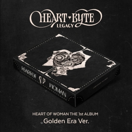 (PRE-ORDER 2026-05-29) HEART OF WOMAN - THE 1st ALBUM [Heart Byte : LEGACY) Golden Era Version