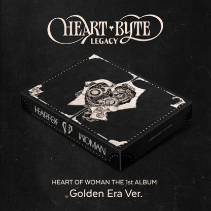 (PRE-ORDER 2026-05-29) HEART OF WOMAN - THE 1st ALBUM [Heart Byte : LEGACY) Golden Era Version