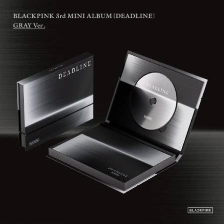 (PRE-ORDER 2026-03-13) BLACKPINK - 3rd Mini Album [DEADLINE] GRAY Version (POB Included)