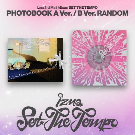 (PRE-ORDER 2026-06-09) izna - 3rd Mini Album [Set The Tempo] Photobook Version (2 Versions) Random 1ea