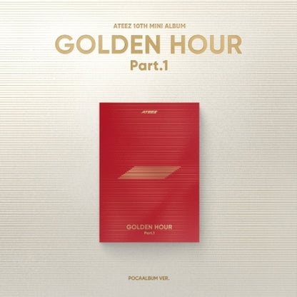 ATEEZ - 10th Mini Album GOLDEN HOUR Part. 1 Pocaalbum Version.