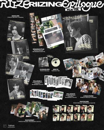 Riize Riizing Versions RIIZE 1st Mini Album RIIZING : Epilogue Film Version (6 Versions ...