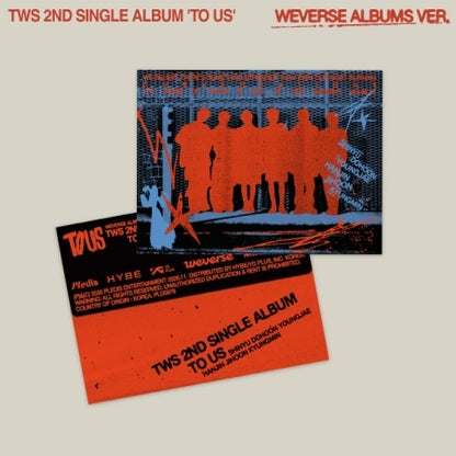 (PRE-ORDER 2026-11-02) TWS - 2nd Single Album [TO US] Weverse Albums Version