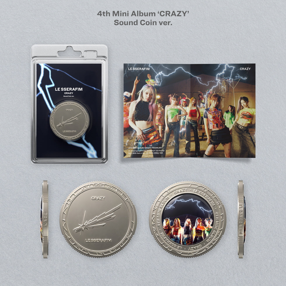 (PRE-ORDER 2026-07-10) LE SSERAFIM - [Sound Coin Version] 6 Versions Set