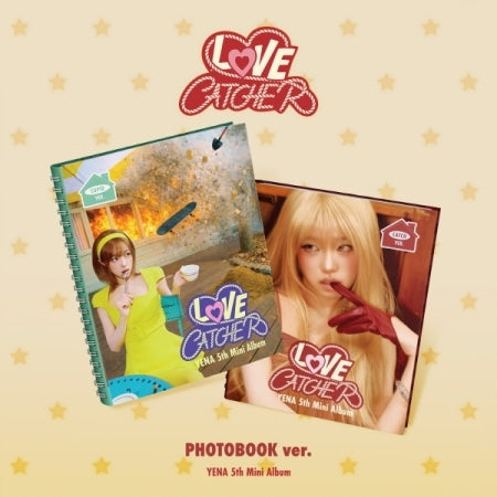 (PRE-ORDER 2026-03-16) Choi Ye Na (Yena) - 5th Mini Album [LOVE CATCHER] Photobook Version (2 Versions) Random 1ea