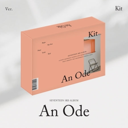 An Ode セット  SEVENTEEN Seventeen 3rd Album An Ode KiT Version – K-Towns