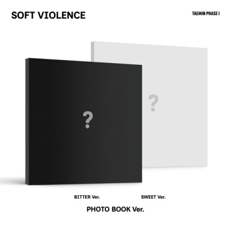 (PRE-ORDER 2026-08-31) TAEMIN (SHINee) - [PHASE I : Soft Violence] Photobook Version (2 Versions) Set (POB Included - pre-order only)