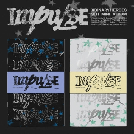 (PRE-ORDER 2026-10-12) Xdinary Heroes - 9th Mini Album [Impulse](2 Versions) Set (🎁POB Included - Pre-order only)
