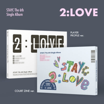 (PRE-ORDER 2026-06-17) Stayc - 6th Single Album [2:LOVE] (2 Versions) Random 1ea (POB Included - Pre-order only)