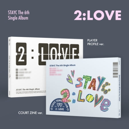 (PRE-ORDER 2026-06-17) Stayc - 6th Single Album [2:LOVE] (2 Versions) Random 1ea
