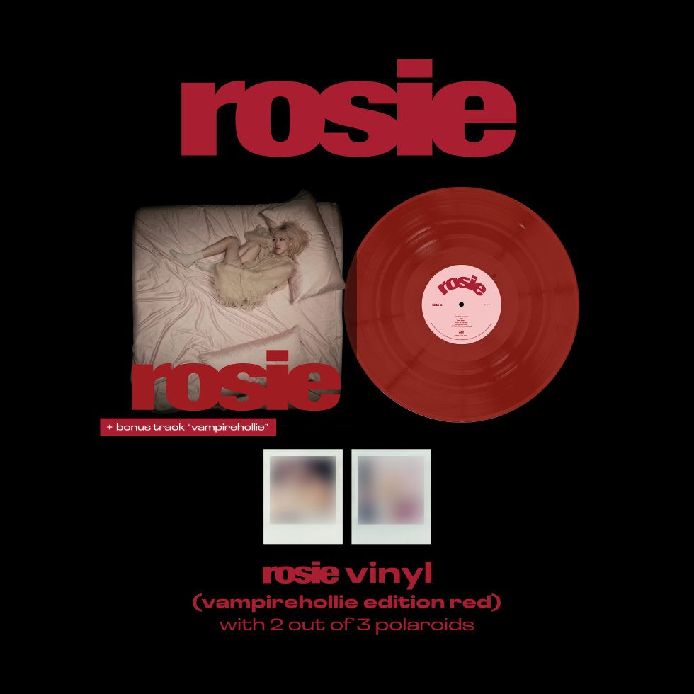 ROSÉ (ROSE BLACKPINK) - 1st Studio Album rosie VINYL LP (4 ROSÉ (ROSE BLACKPINK) - 1st Studio Album rosie VINYL LP (4