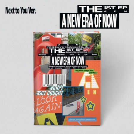 (PRE-ORDER 2026-08-06) AEN 에이엔 - The 1st EP Album [A NEW ERA OF NOW] Next to You Version