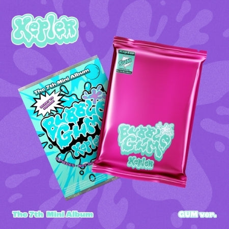kep1er アルバム　未開封　8枚　BUBBLE GUM ② Kep1er - 7th Mini Album [BUBBLE GUM] (2 Versions) Random 1ea