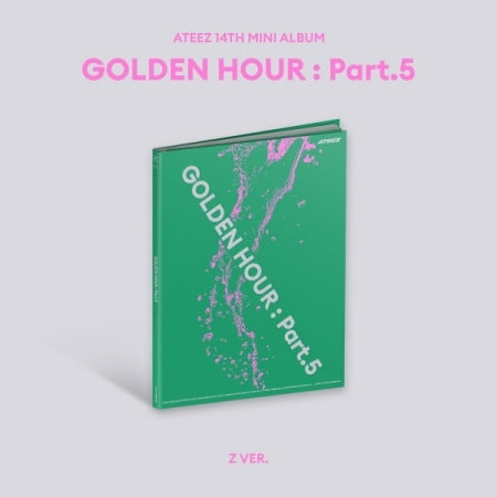 (PRE-ORDER 2026-06-26) ATEEZ - 14th Mini Album [GOLDEN HOUR : Part.5] Standard Version (3 Versions) Set (POB Included - Pre-order only)