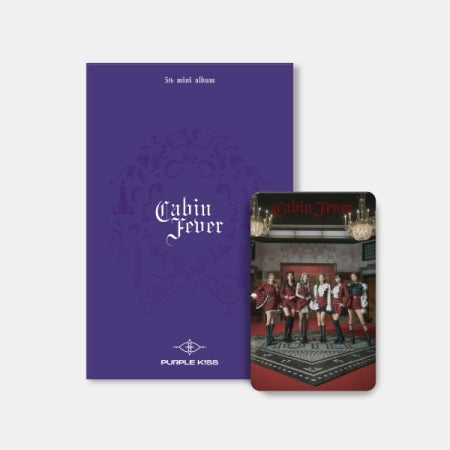 Purple Kiss - 5th Mini Album Cabin Fever Pocaalbum Version.