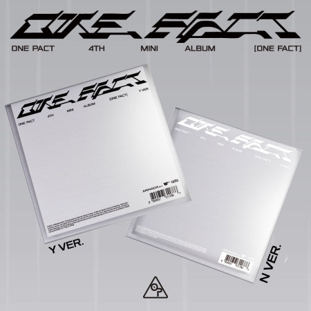 (PRE-ORDER 2025-07-22) ONE PACT - 4th Mini Album [ONE PACT] (2 Versions) Random 1ea