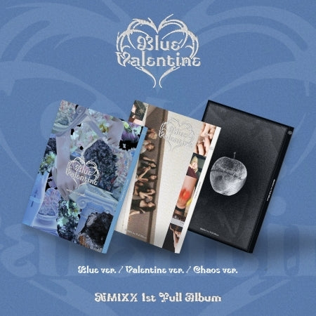 (PRE-ORDER 2025-10-13) NMIXX - 1st Full Album [Blue Valentine] (3 Versions) Random 1ea (POB - Photocard 1ea - Pre-order only)