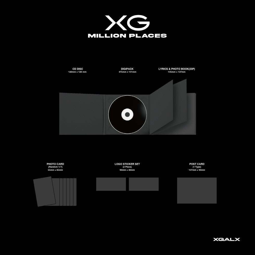 (PRE-ORDER 2025-05-15) XG - Million Places