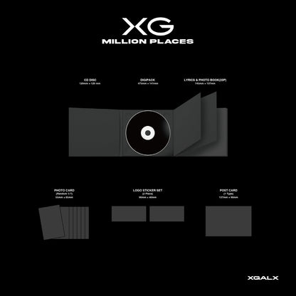(PRE-ORDER 2025-05-15) XG - Million Places