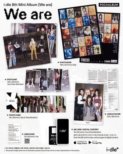 i-dle - 8th Mini Album [We are] POCAALBUM Version (Photobook Version).