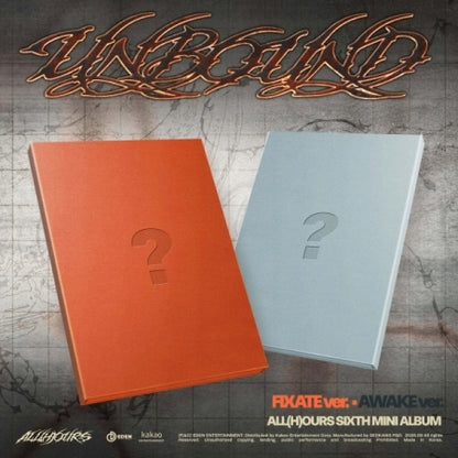(PRE-ORDER 2026-09-11) ALL(H)OURS - 6th Mini Album [UNBOUND](2 Versions) Set
