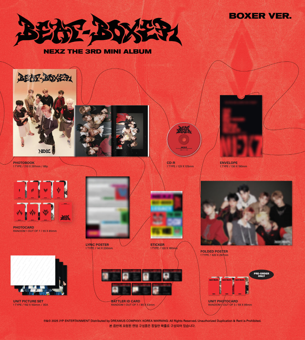 NEXZ - 1st Mini Album Nallina Limited Version (POB: NEXZ's Trash