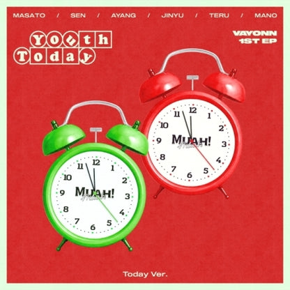 (PRE-ORDER 2026-07-06) VAYONN (베이온) - 1st EP Album [Youth Today] Today Version (2 Versions) Random 1ea