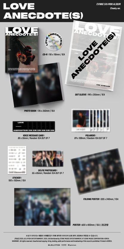 EVNNE - 5th Mini Album [LOVE ANECDOTE(S)] (2 Versions).