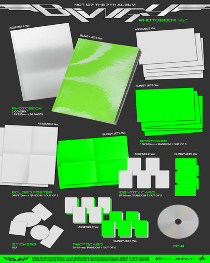(PRE-ORDER 2025-08-25) NCT 127 - 7th Album [BLINGY] Photobook Version (2 Versions) Random 1ea