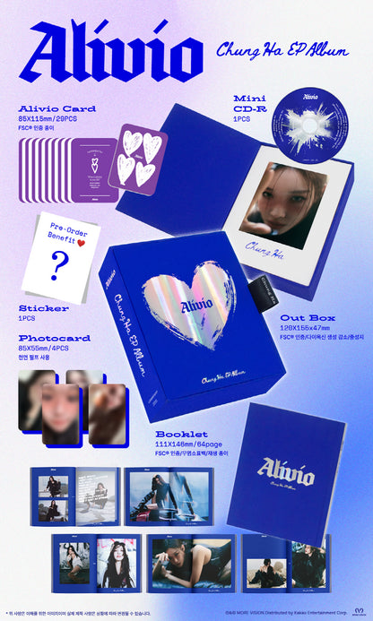 Chung Ha - Mini Album Alivio.