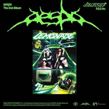 aespa - 2nd Album [LEMONADE] P.O.S Version