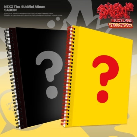 (PRE-ORDER 2026-08-24) NEXZ - 4th Mini Album [SAUCIN'] (2 Versions) Set