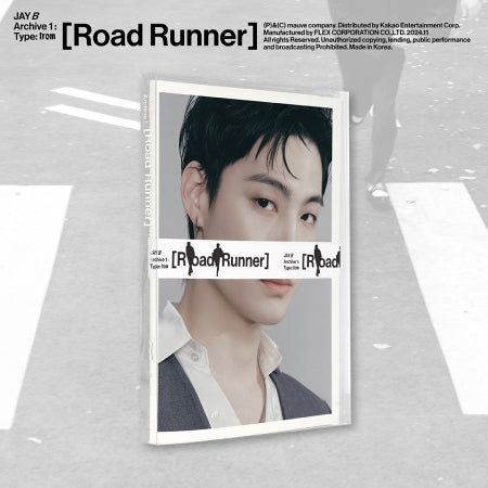 Jay B (GOT7) - 1st Album Archive 1: [Road Runner] (2 Versions)