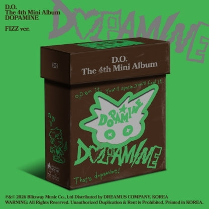 (PRE-ORDER 2026-09-08) D.O. Doh Kyung Soo (EXO) - 4th Mini Album [DOPAMINE] FIZZ Version