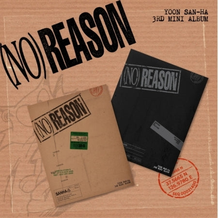 (PRE-ORDER 2026-05-21) YOON SAN-HA - 3rd Mini Album [NO REASON] (2 Versions) Random 1ea