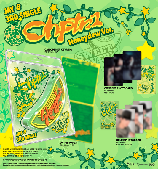 (PRE-ORDER 2026-10-27) Jay B (GOT7) - Single Album [Chptr.1] Honeydew Version