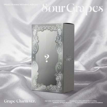 (PRE-ORDER 2026-09-28) NiziU 니쥬 - 1st Mini Album [Sour Grape] Grape Charm Version (Limited Version)