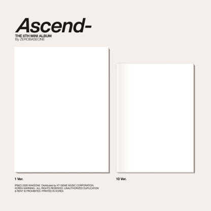 (PRE-ORDER 2026-05-19) ZEROBASEONE - 6th Mini Album [Ascend-] (2 Versions) Set (POB Included - Pre Order only)