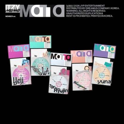 ITZY - [MOTTO] Member Version (5 Versions)