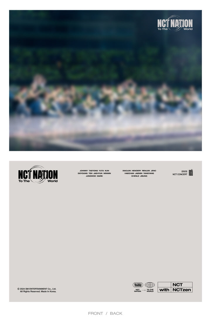 NCT 2023 NCT Concert, NCT Nation : To the world in Incheon Blu-ray