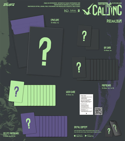 (PRE-ORDER 2026-11-03) Xikers - 8th Mini Album [ROUTE ZERO : The CALLING] POCAALBUM Version