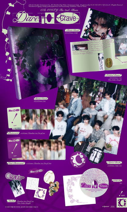 Cravity - 2nd Album [Dare to Crave] (3 Versions).