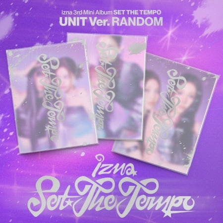 (PRE-ORDER 2026-06-09) izna - 3rd Mini Album [Set The Tempo] Unit Version (3 Versions) Random 1ea