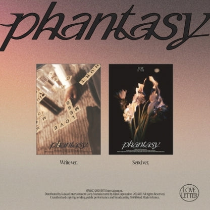 The Boyz 2nd Album Phantasy PT.3 Love Letter (2 Versions).