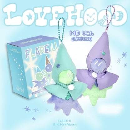 (PRE-ORDER 2026-10-15) FLARE U (플레어 유) - 2nd Mini Album [LOVEHOOD] MD Version (Limited Version)(2 Versions) Random 1ea