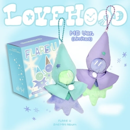 (PRE-ORDER 2026-10-15) FLARE U (플레어 유) - 2nd Mini Album [LOVEHOOD] MD Version (Limited Version)(2 Versions) Random 1ea
