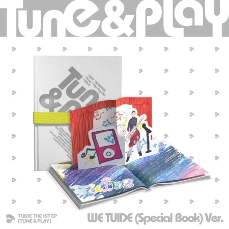 (PRE-ORDER 2026-08-24) TUIDE (튜이드) - 1st EP Album [TUNE & PLAY] WE TUIDE (Special Book) Version