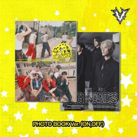 (PRE-ORDER 2025-07-18) WayV - 7th Mini Album [BIG BANDS] Photo Book Version (2 Versions) Random 1ea (POB Photocard 1ea Included - pre-order only)
